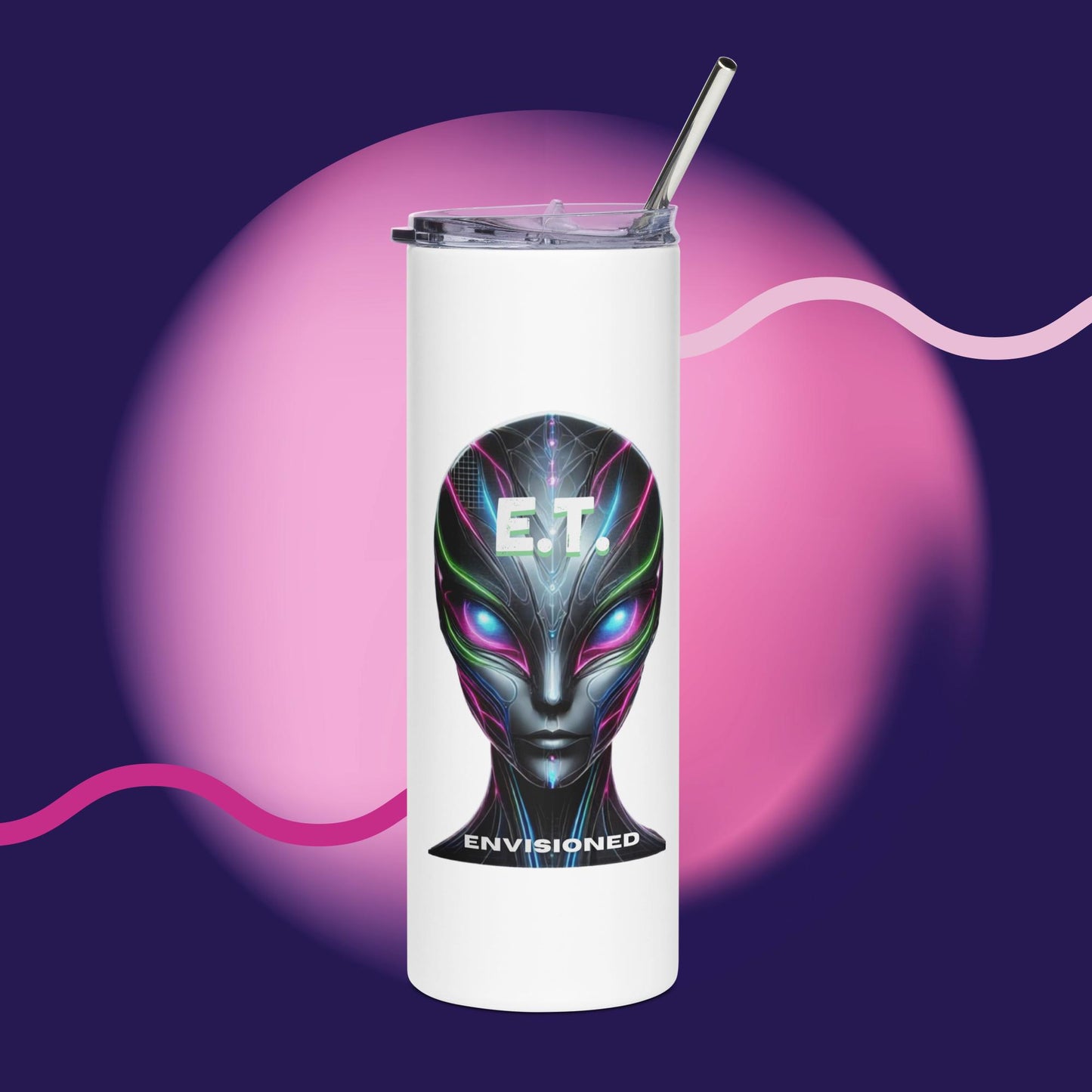 E.T. Envisioned Stainless steel tumbler 20 oz