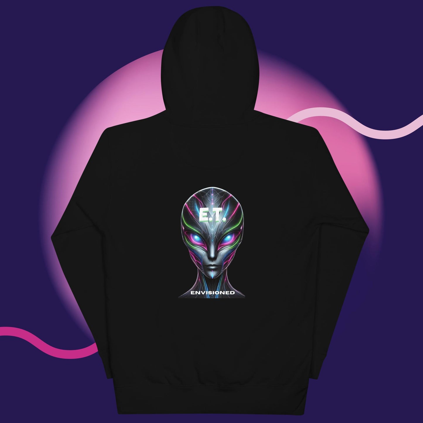 E.T. Envisioned Dare to Explore Unisex Hoodie