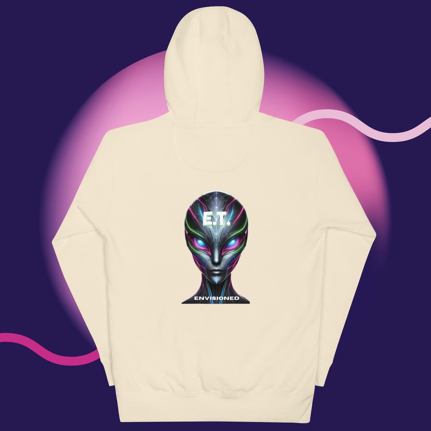 E.T. Envisioned Dare to Explore Unisex Hoodie