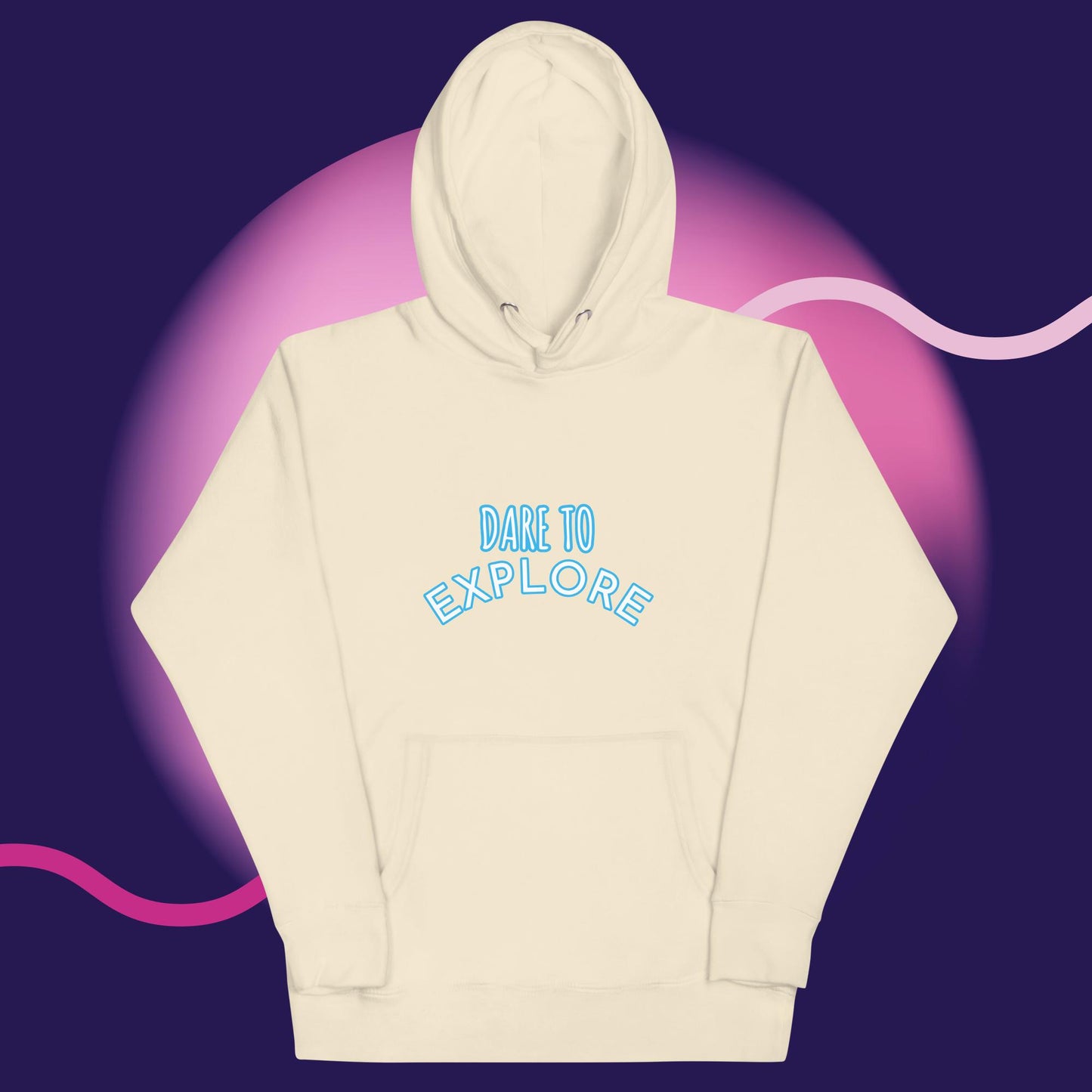 E.T. Envisioned Dare to Explore Unisex Hoodie