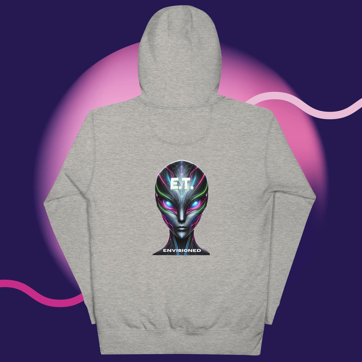 E.T. Envisioned Dare to Explore Unisex Hoodie