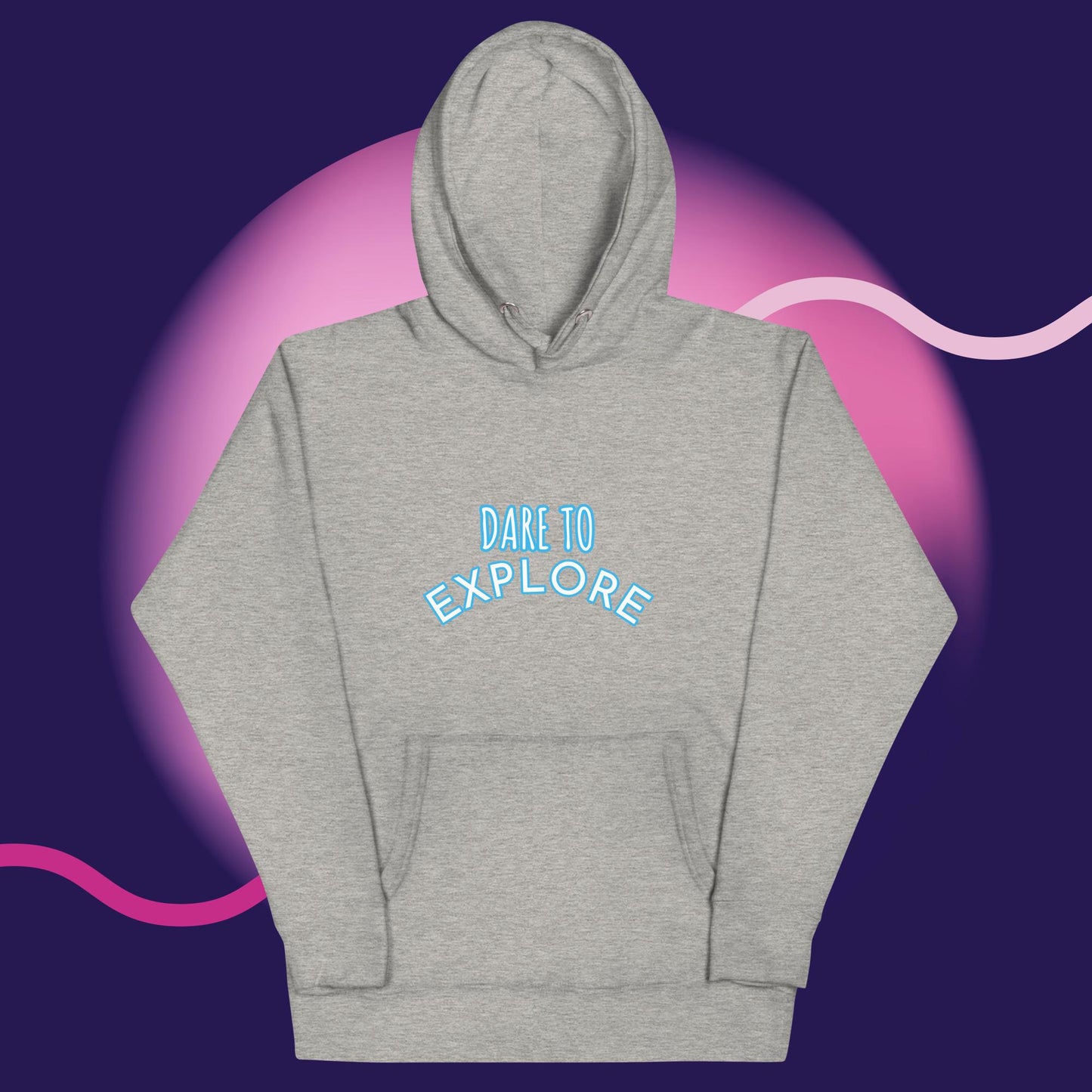 E.T. Envisioned Dare to Explore Unisex Hoodie