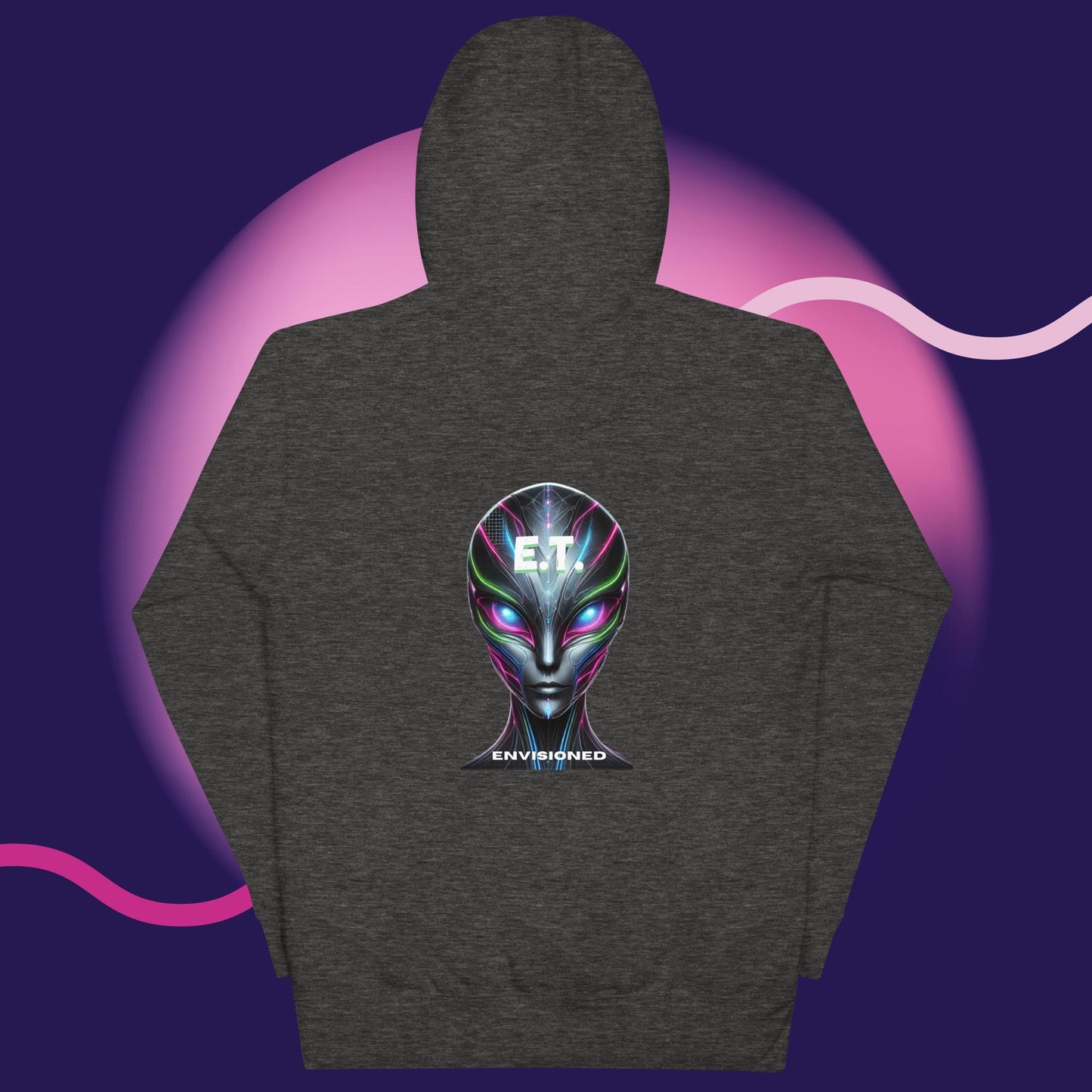 E.T. Envisioned Dare to Explore Unisex Hoodie