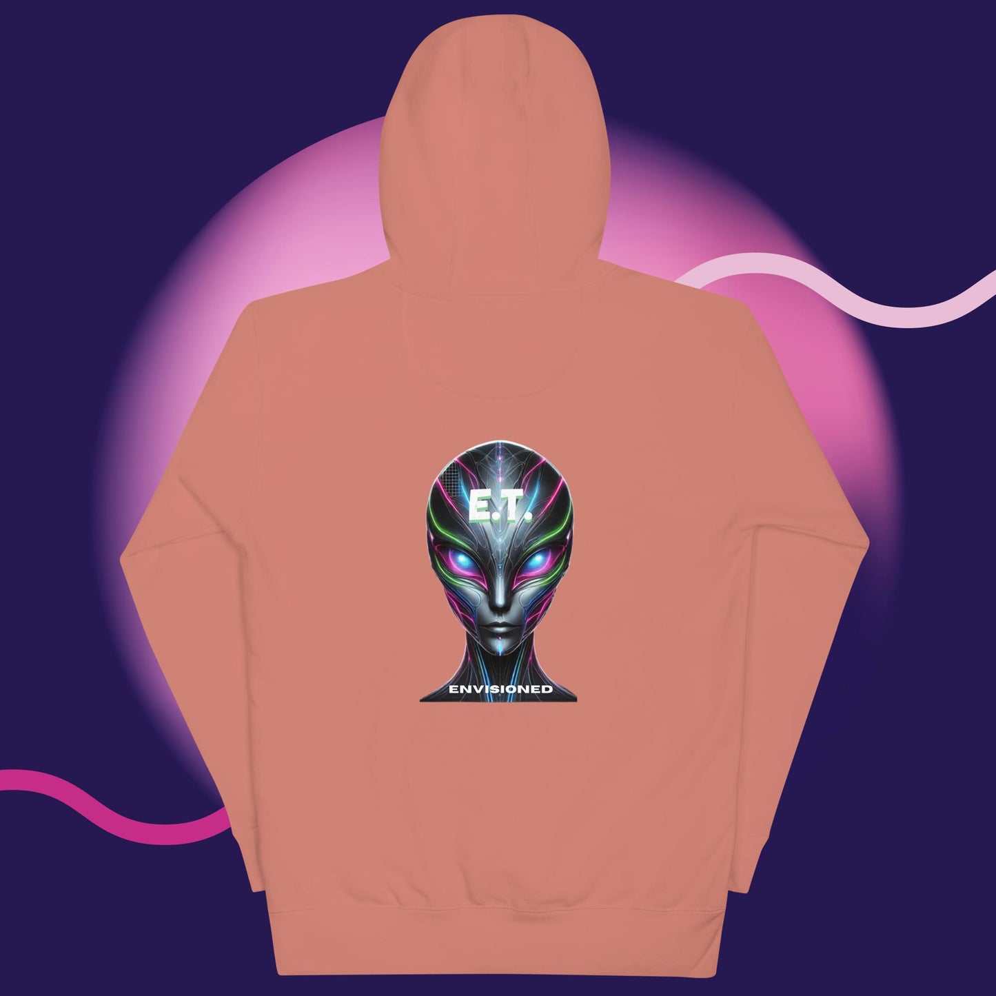 E.T. Envisioned Dare to Explore Unisex Hoodie