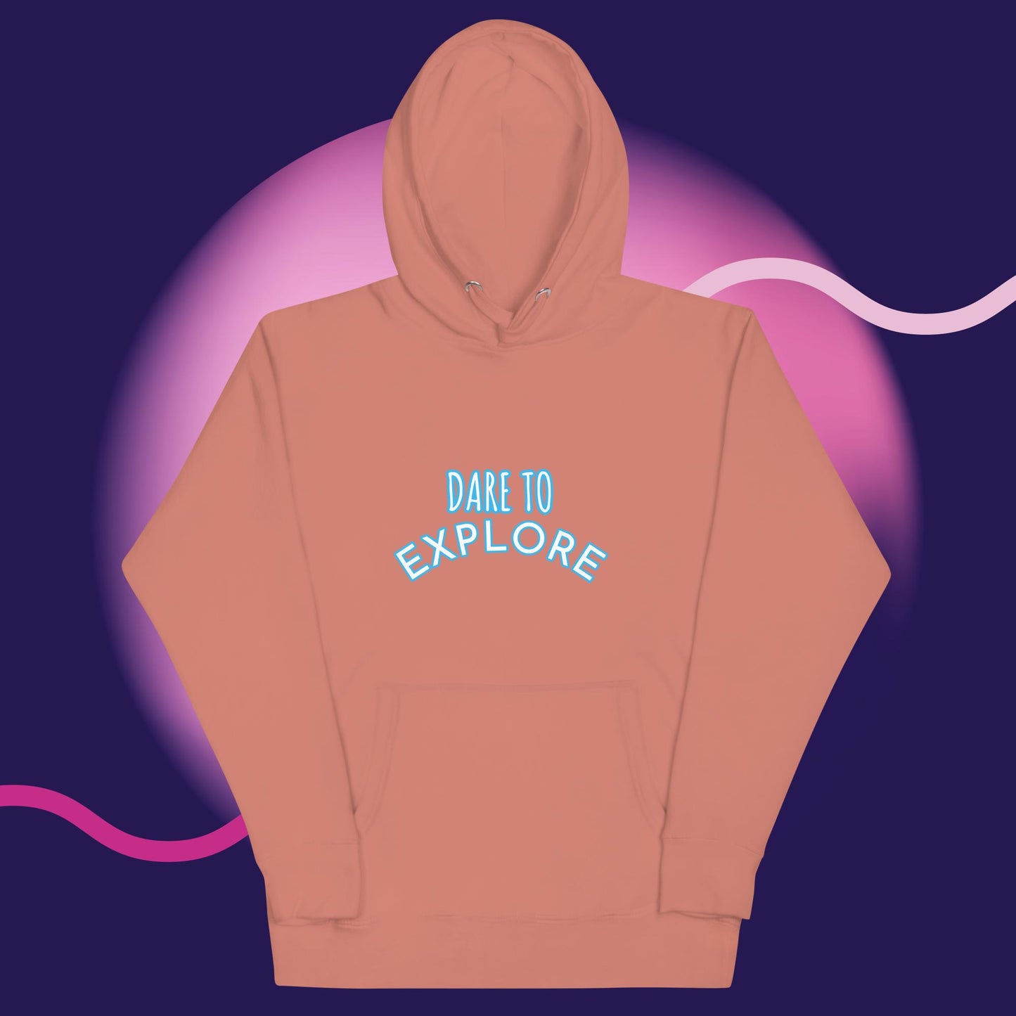 E.T. Envisioned Dare to Explore Unisex Hoodie