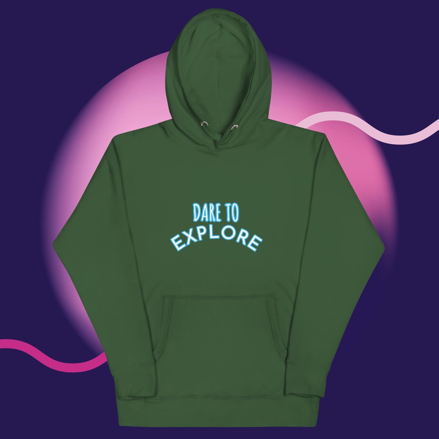 E.T. Envisioned Dare to Explore Unisex Hoodie