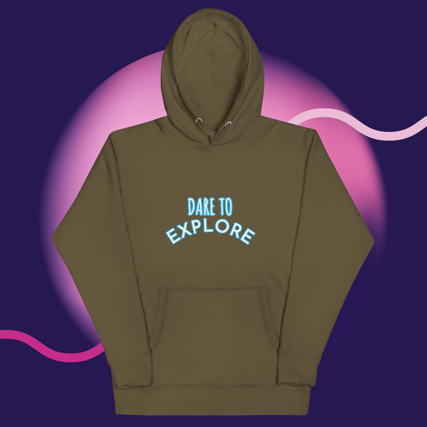 E.T. Envisioned Dare to Explore Unisex Hoodie