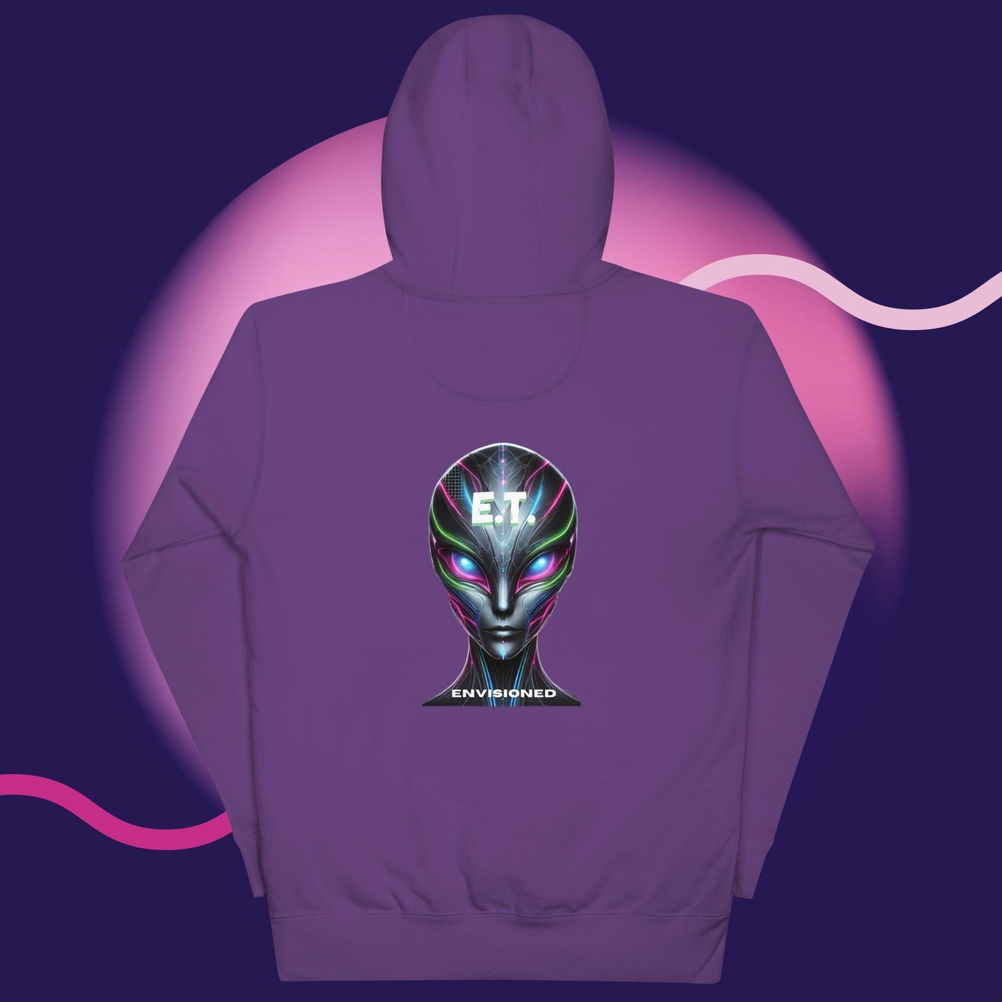 E.T. Envisioned Dare to Explore Unisex Hoodie