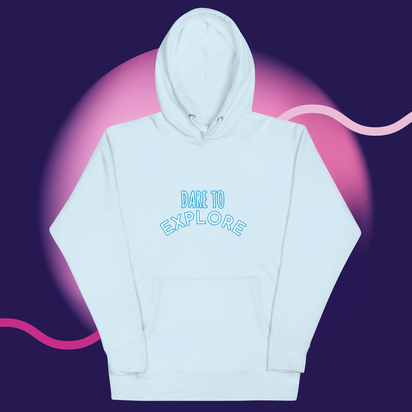 E.T. Envisioned Dare to Explore Unisex Hoodie