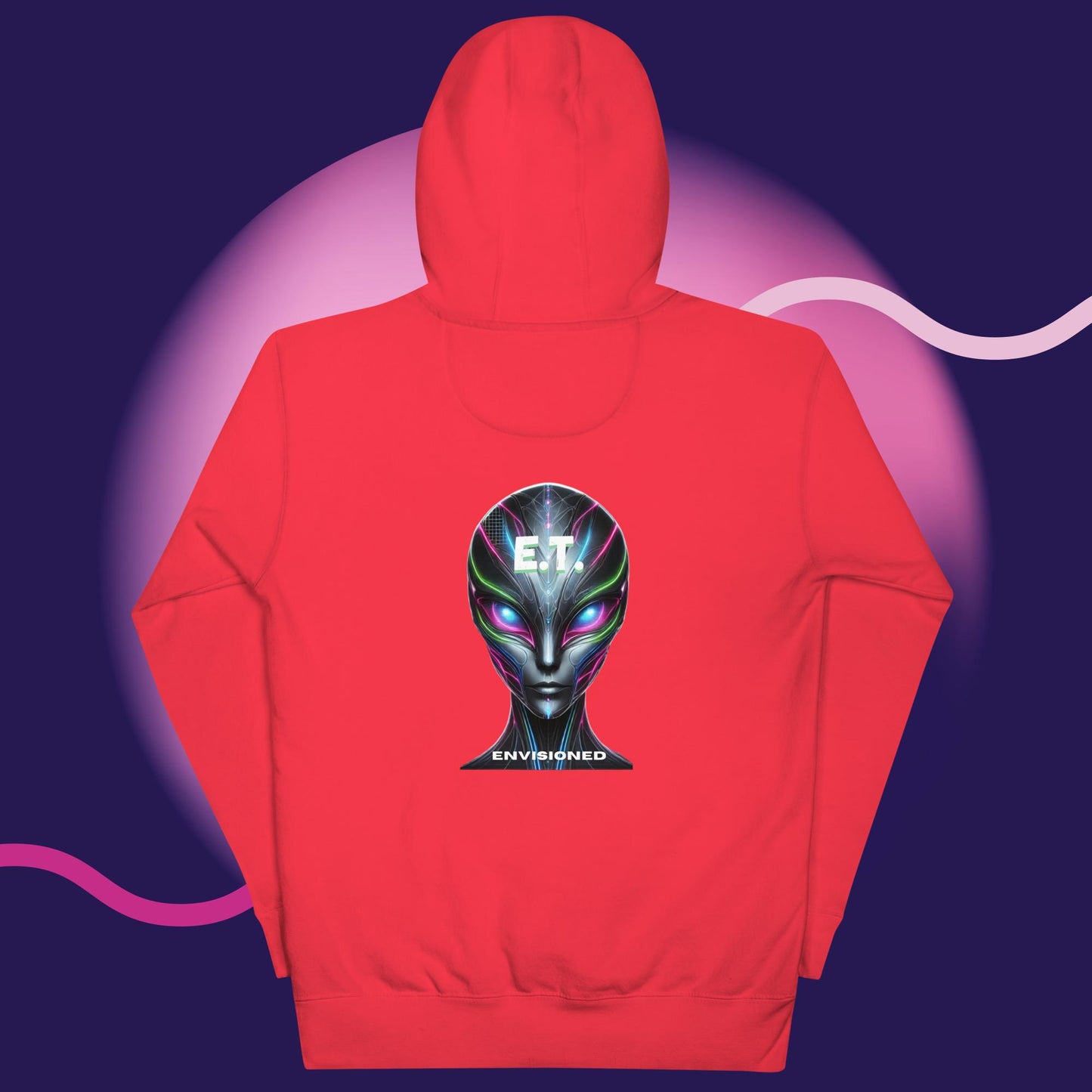 E.T. Envisioned Dare to Explore Unisex Hoodie