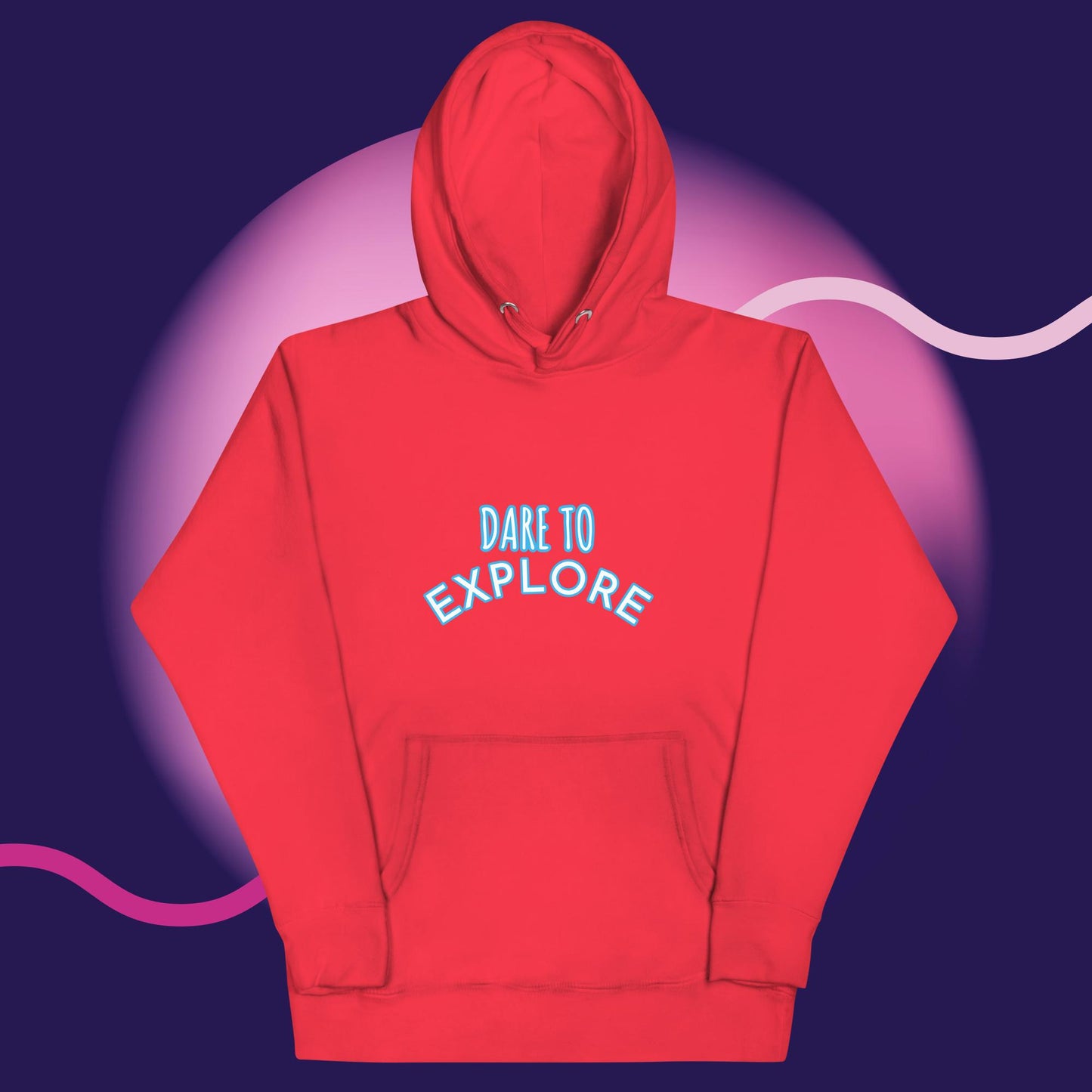 E.T. Envisioned Dare to Explore Unisex Hoodie