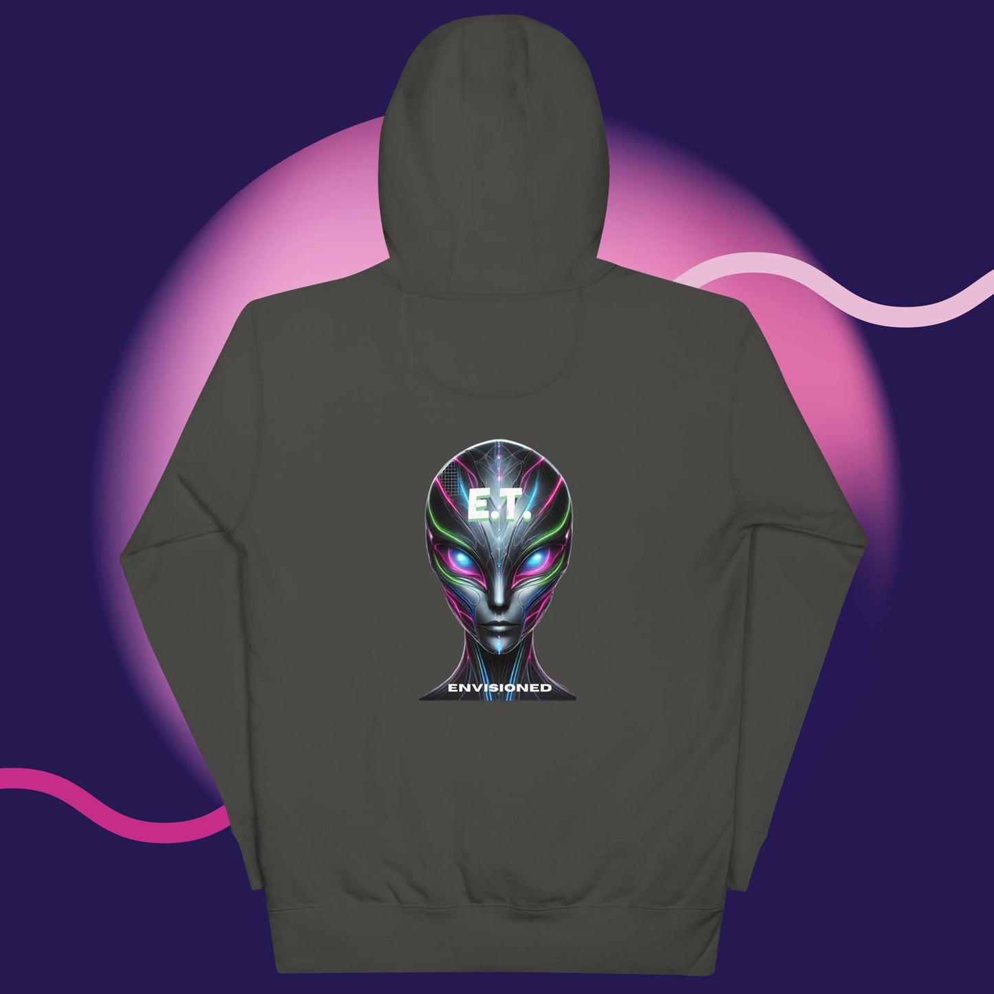 E.T. Envisioned Dare to Explore Unisex Hoodie