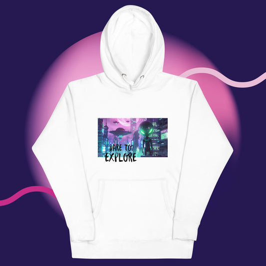 Dare to Explore Unisex Hoodie